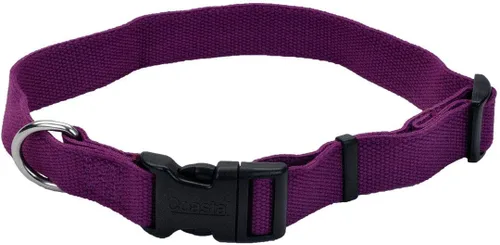 Vista 23 de Coastal Pet - New Earth Soy - Collar ajustable para perro, arándano, 3/4" x 12"-18