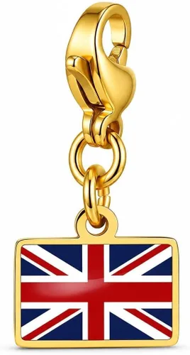 Vista 13 de Mini Country Flag Keychain Charm Collectible Travel Souvenir Keyring España
