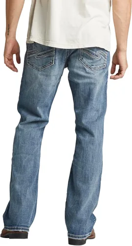 Vista 3 de Silver Jeans Co. Jeans Craig Classic Fit Bootcut para hombre