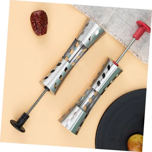 Vista 7 de LIFKOME Cherry Pitter Cherry Core Cherry Depitter Cherry Fruit Pitter Herramienta Corer y Pitter Red Date Pitter Vegetal Tool Plantador Deseeded