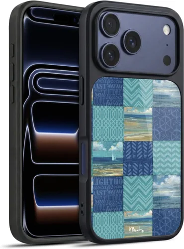 Vista 120 de Head Case Designs Officially Licensed Paul Brent Agate Mermaid Coastal Gel Armor Case [Military Grade Drop Protection] Compatible with Apple iPhone