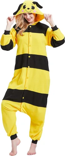 Vista 2 de Magicalani Unisex Adult Animal Onesie Pajamas, Women's and Men's Anime Cosplay Sleepwear, One Piece Halloween Costume