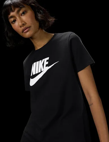Vista 2 de Nike Camiseta deportiva con logotipo Essentials para mujer