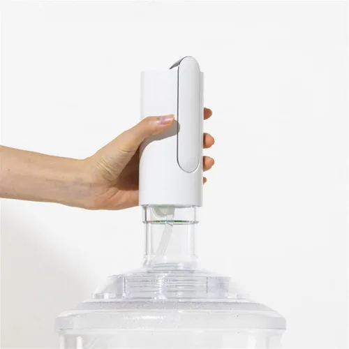 Vista 3 de Mini Power - Bomba de agua eléctrica con bomba pequeña, dispensador de agua embotellada, plegable, carga por USB, plegable, dispensador de agua