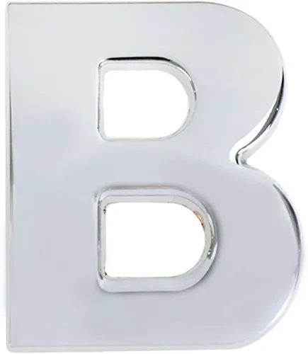 Vista 12 de Modengzhe 3D Metal Emblema de Coche Número 9 Adhesivo Cromado Aleación de Zinc Placa de Automóvil Decal