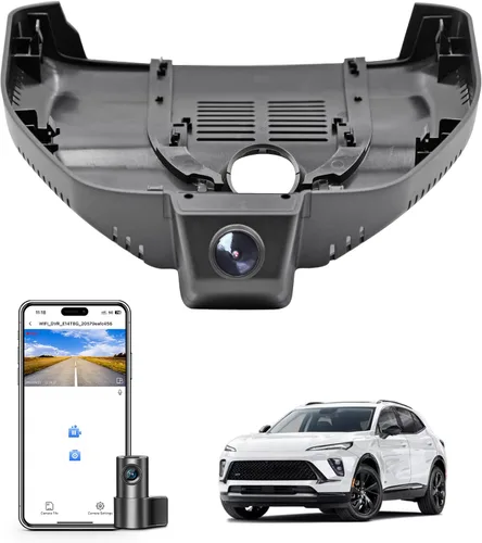Vista 11 de Mangoal Cámara de tablero delantera 4K y trasera de 1080p para Buick Enclave 2018-2024 (modelo A), se prefiere Base Essence Premium Avenir