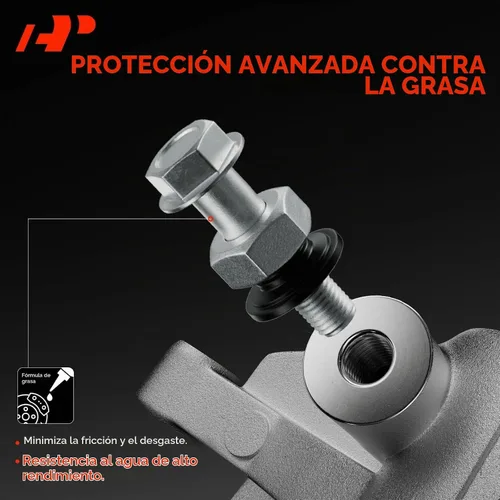 Vista 4 de A-Premium Conjunto de Pinza de Freno de Disco sin Soporte Compatible con Modelos Volkswagen y Audi - A3 2010-2013, Para Jetta 2012-2018, Golf 2011