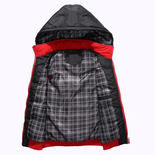 Vista 51 de WENKOMG1 Chaleco con capucha con doble cremallera para hombre, abrigo de color sólido, abrigo cálido y grueso, sin mangas, chaqueta suelta