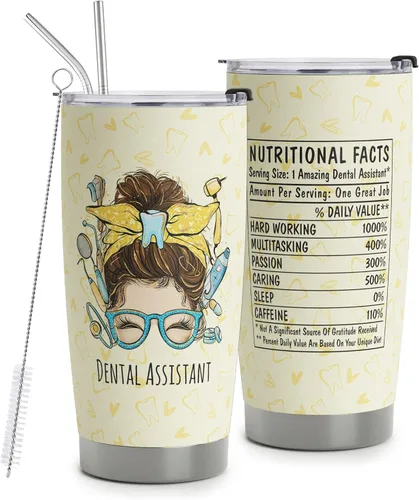Vista 11 de regalos de Coordinador de Caos - Taza de viaje Coordinador de Caos con pajita para mamá, compañera de trabajo, jefa, gerente, empleada - Taza