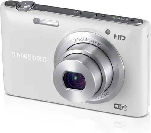 Vista 4 de [Renovado] Samsung ST150F - Cámara digital inteligente WiFi de 16.2 MP con zoom óptico de 5x y pantalla LCD de 3.0" (Blanco) (MODELO ANTIGUO)