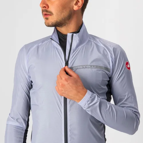 Vista 4 de Castelli Chaqueta elástica Squadra para hombre para ciclismo de carretera y grava I