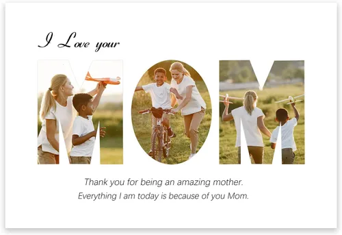 Vista 7 de CCWACPP Impresiones de lienzo de collage con foto personalizada, personalizadas, múltiples imágenes de foto en lienzo, póster personalizado, regalos