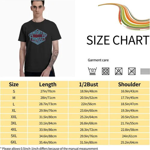 Vista 6 de Youth Men Short-Sleeve T-Shirt Crew Neck Tops Colorful Custom Tees Clothes
