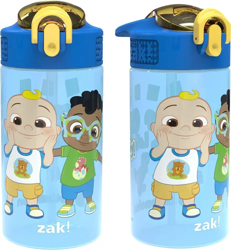 Vista 18 de Zak Designs Teenage Mutant Ninja Turtles - Botella de agua para niños para la escuela o viajes, paquete de 2 botellas de agua de plástico duradero