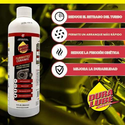 Vista 6 de Dura Lube TurboTec Ceramic Turbo Protection 12 onzas, individual