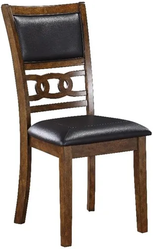 Vista 3 de New Classic Furniture Sillas de comedor Gia, juego de 2, color marrón