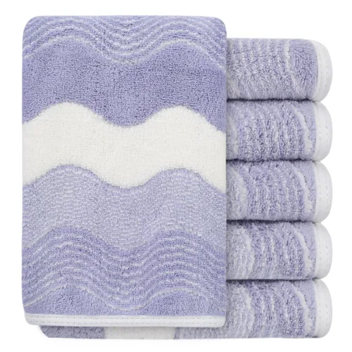 Vista 24 de SINLAND Paños faciales de microfibra de secado rápido toallita de lavado de 8 x 8 pulgadas paño de lavado facial absorbente suave paños removedores