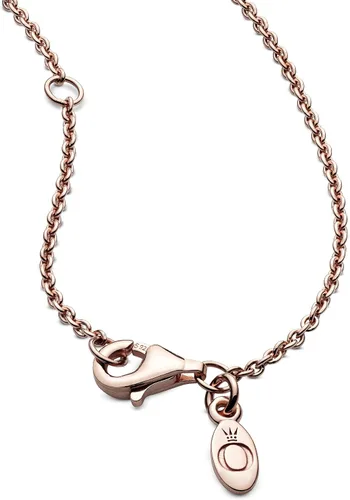Vista 3 de PANDORA Cadena de plata con chapado en oro rosa de 14 k, Metal