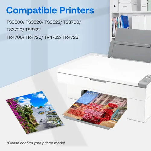 Vista 3 de PG-275XL CL-276XL Reemplazo de tinta para cartuchos de tinta Canon 275 y 276 remanufacturados 275XL 276XL tinta compatible con TS3500 TS3520 TS3522