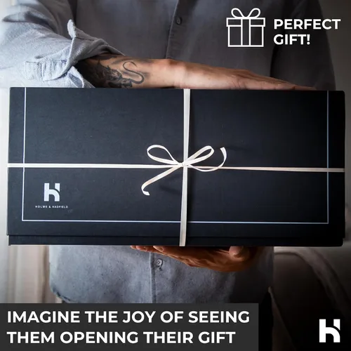 Vista 7 de Holme & Hadfield Eleva tu colección de relojes con The Collector, estuche de exhibición de reloj premium para 7 relojes, regalo de cumpleaños