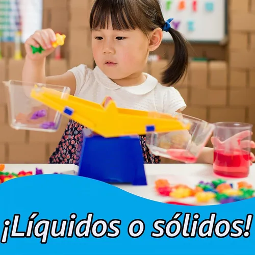 Vista 3 de Learning Resources – Balanza de enseñanza primaria con cubetas