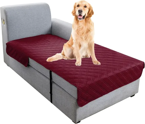 Vista 28 de Fundas impermeables para sillas reclinables, fundas reclinables para perros y mascotas, lavable, antideslizante, funda para silla reclinable