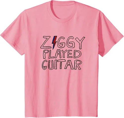 Vista 13 de David Bowie - Ziggy Played Guitar Sketch Lyric Camiseta Blanco