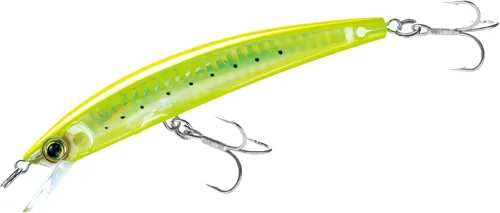 Vista 14 de Yo-Zuri Crystal 3D (F) 3.543 in 3-1/2" Minnow, Real Mullet