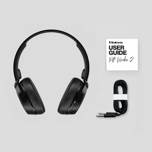 Vista 7 de Skullcandy Riff Wireless 2 Auriculares Bluetooth en la oreja - Negro Negro verdadero