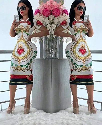 Vista 2 de Vestidos ajustados para mujer - Patrones únicos vestidos midi de lápiz