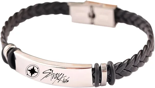 Vista 4 de KPOPBP Muñequeras de identificación de Stray Kids Kpop Gift Merchandise para niños y niñas