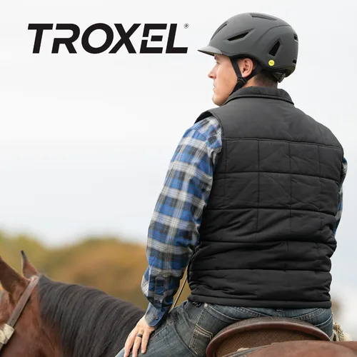Vista 5 de Troxel Terrain MIPS Cooling Horse Riding Helmet, Low-Profile, Micro-Adjustable Design, Horseback Riding Gear