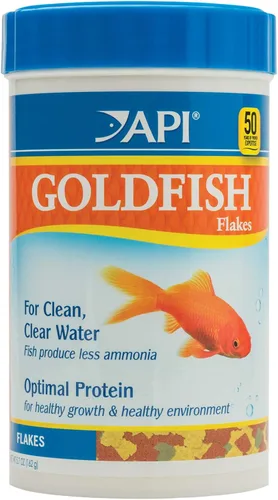 Vista 10 de API GOLDFISH FLAKES - Contenedor de comida para pescado, 0.36 onzas