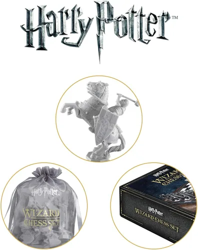 Vista 5 de Juego de ajedrez de Harry Potter de The Noble Collection