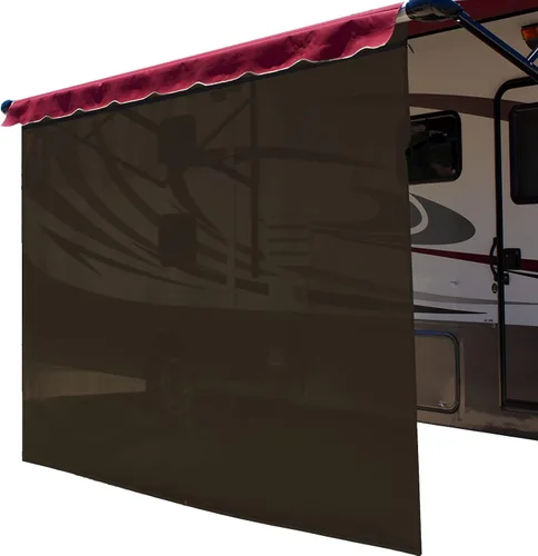 Vista 22 de ShadePro - Toldo lateral Vista - Pantalla de sombra para toldo de RV - Malla solar que bloquea el 87% de la luz solar - El único protector solar