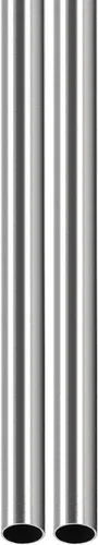 Vista 32 de DTGN Tubo de acero inoxidable 304 de 0.118 in x 0.008 in x 9.843 in (ODxWall TxL) - Paquete de 2 - Bueno para equipos de maquinaria - Tubería