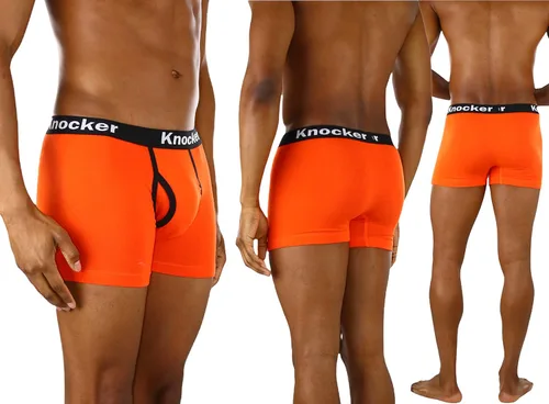 Vista 4 de ToBeInStyle Paquete múltiple de calzoncillos tipo bóxer de alto rendimiento para hombre