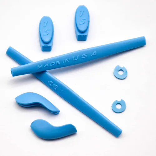 Vista 2 de BluePurple CompatibleReplacement Silicone Leg Set For Oakleys Juliet Sunglasses Rubber Kit