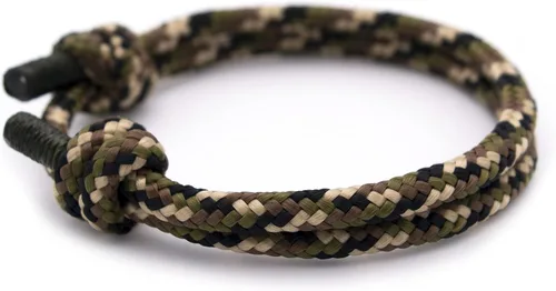 Vista 27 de Wind Passion Pulsera para hombre con cuerda mono con estilo náutico trenzado