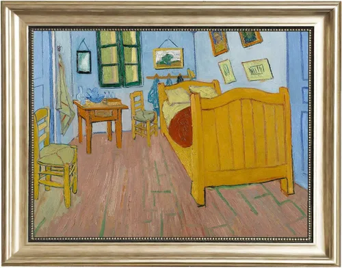 Vista 60 de ELITEAART- La noche estrellada por Vincent Van Gogh, pintura al óleo, reproducción de pintura al óleo, impresión en lienzo giclée, tamaño marcado