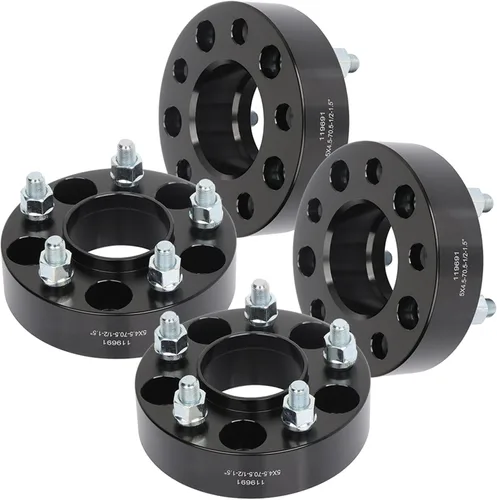Vista 9 de ECCPP Espaciadores de rueda de 5 lug para Mazda B2500 5x4.5 espaciadores de rueda centrados de 1.5 pulgadas 03-05 para Aviator 98-01 para B2500