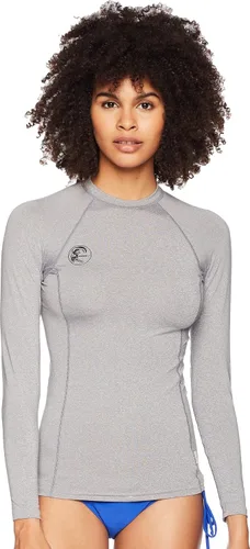Vista 17 de O'Neill Sudadera de compresión con protección UV manga larga para mujer Rosado fox
