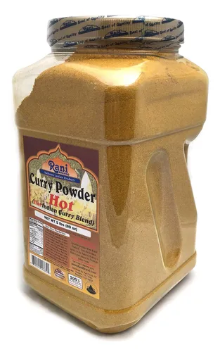 Vista 13 de Rani Polvo de Curry Picante (Mezcla Auténtica India de 11 Especias) 80oz (5lbs) 2.27kg a Granel ~ Todo Natural Sin Sal Vegano Sin Colorantes