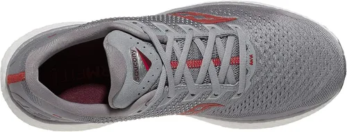 Vista 4 de Saucony Triumph 18 Road - Tenis de correr para hombre, Verde azulado profundoPlata