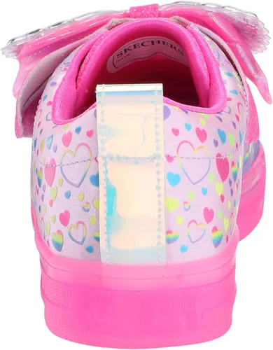 Vista 3 de Skechers Tenis Twinkle Toes-Shuffle Brights 314270n para niña