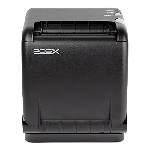 Vista 2 de POS-X ION-PT2-1US Impresora térmica de recibos de iones, interfaz USB/serie, cable USB incluido