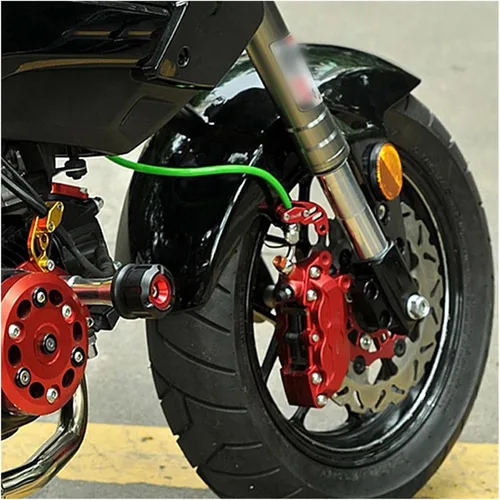 Vista 8 de Abrazaderas universales de línea de freno para tubo de aceite de motocicleta para Fz1 Super73 Gilera Runner Trk 502x Xadv Ak550