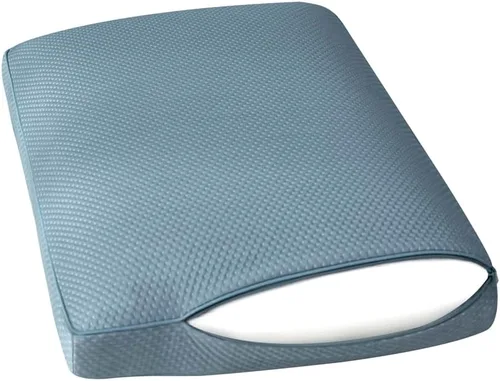 Vista 8 de STONECREST - Protector de almohada con refuerzo, 1 unidad, fundas de almohada con refuerzo de alta calidad con cremallera (blanco, Queen)