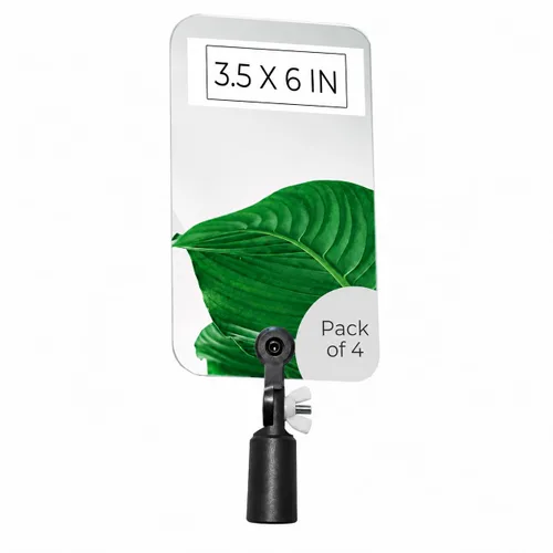 Vista 17 de Espejo de inspección Flex Vue con adaptador roscado, 3.5 pulgadas x 6 pulgadas