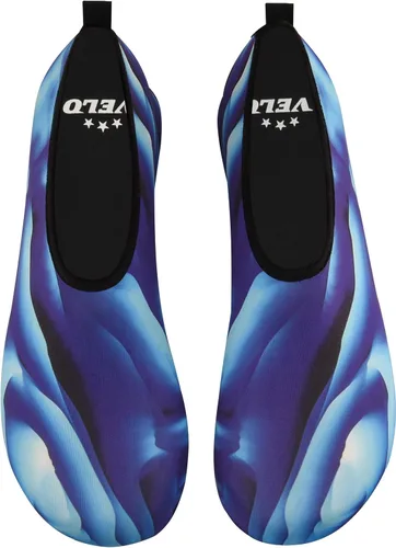 Vista 4 de VELO Water Shoes Men Women - Aqua Socks Slip-on for Outdoor Beach Swimming Barefoot Quick-Dry Shoes Yoga